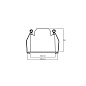 ART-GR44 x2 LED Светильник встраиваемый Downlight   -  Встраиваемые светильники 